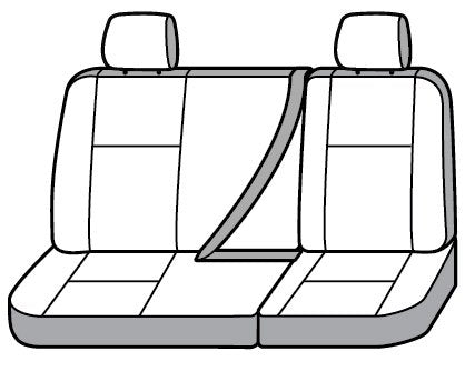 Seat Saver SS7366PCTN Polycotton SeatSaver Custom Second Row Seat Covers - Tan