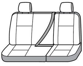 Seat Saver SS7366PCTN Polycotton SeatSaver Custom Second Row Seat Covers - Tan