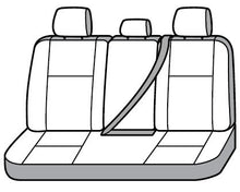 Load image into Gallery viewer, Seat Saver SS7469PCGY Polycotton SeatSaver Custom Second Row Seat Covers - Grey