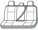 Seat Saver SS7469PCGY Polycotton SeatSaver Custom Second Row Seat Covers - Grey