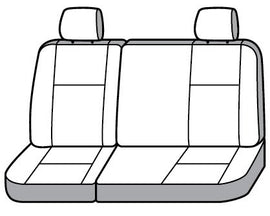 Seat Saver SS7500PCGY Polycotton SeatSaver Custom Third Row Seat Covers - Grey