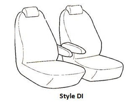Seat Saver SS7506PCCH Polycotton SeatSaver Custom Third Row Seat Covers - Charcoal