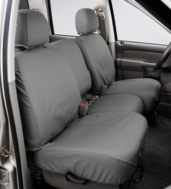 Seat Saver SS7516PCGY Polycotton SeatSaver Custom Second Row Seat Covers - Grey