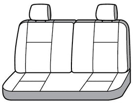 Seat Saver SS7521PCGY Polycotton SeatSaver Custom Third Row Seat Covers - Grey