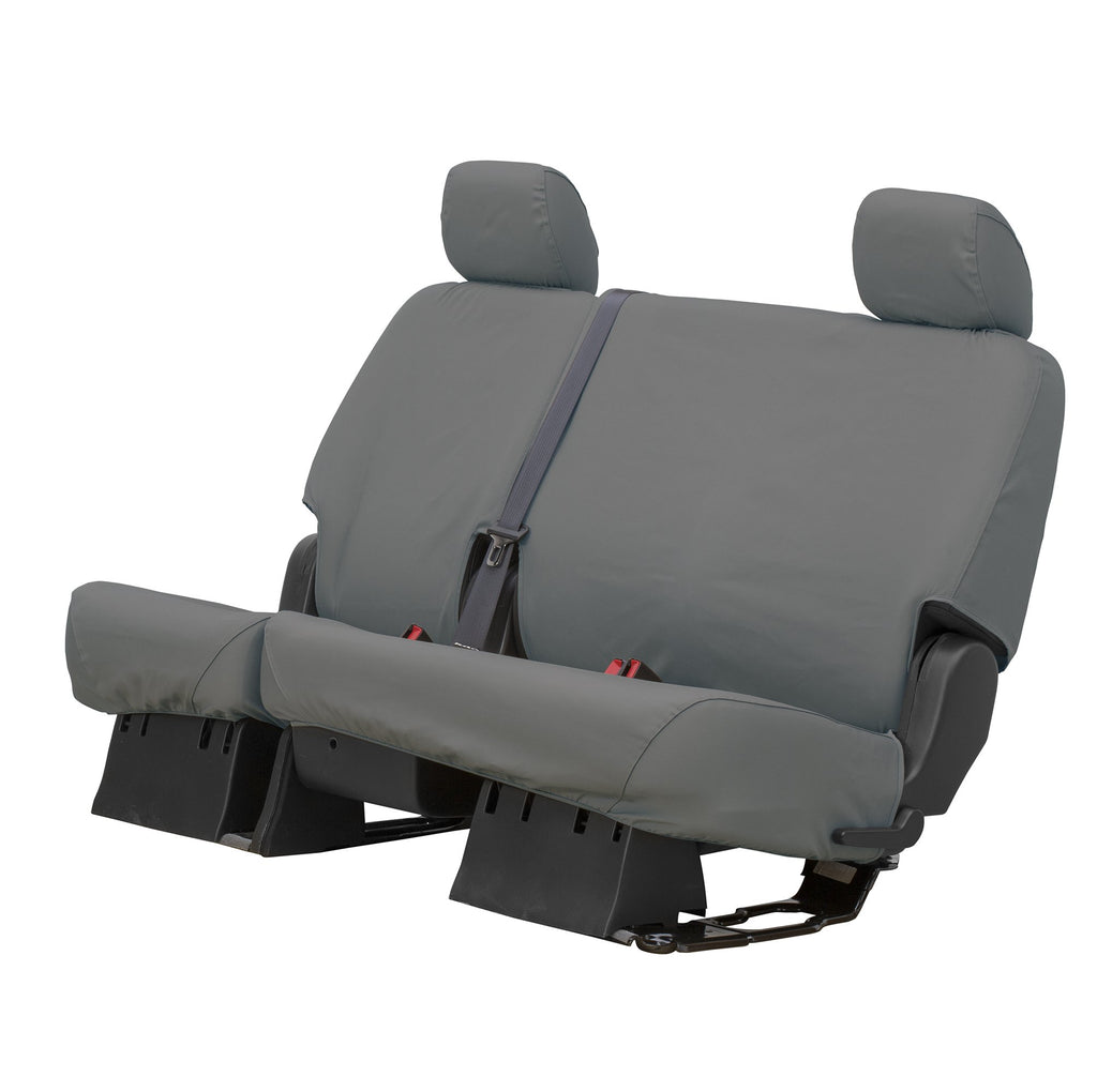 Seat Saver SS7534PCGY Polycotton SeatSaver Custom Third Row Seat Covers - Grey