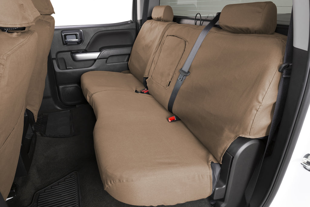 Seat Saver SS7542PCCT Polycotton SeatSaver Custom Second Row Seat Covers - Misty Grey