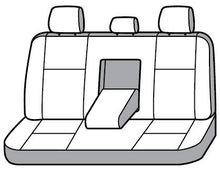 Load image into Gallery viewer, Seat Saver SS7563PCCH Polycotton SeatSaver Custom Second Row Seat Covers - Charcoal