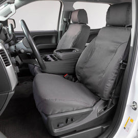 Seat Saver SS7578PCGY Polycotton SeatSaver Custom Second Row Seat Covers - Grey
