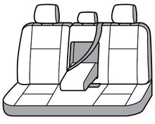 Load image into Gallery viewer, Seat Saver SS8494PCGY Polycotton SeatSaver Custom Second Row Seat Covers - Grey