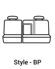 Load image into Gallery viewer, Seat Saver SS8498PCCH Polycotton SeatSaver Custom Second Row Seat Covers - Charcoal