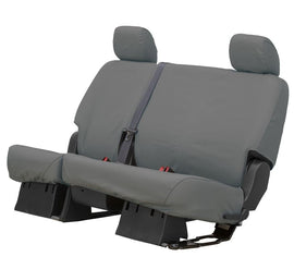 Seat Saver SS8505PCGY Polycotton SeatSaver Custom Second Row Seat Covers - Grey
