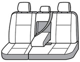 Seat Saver SS8521PCGY Polycotton SeatSaver Custom Second Row Seat Covers - Grey