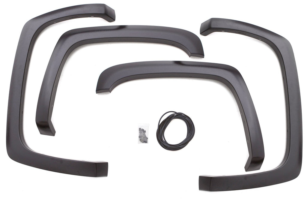 Lund SX103T Sport Style Fender Flare Set - Front and Rear, Textured, 4-Piece Set