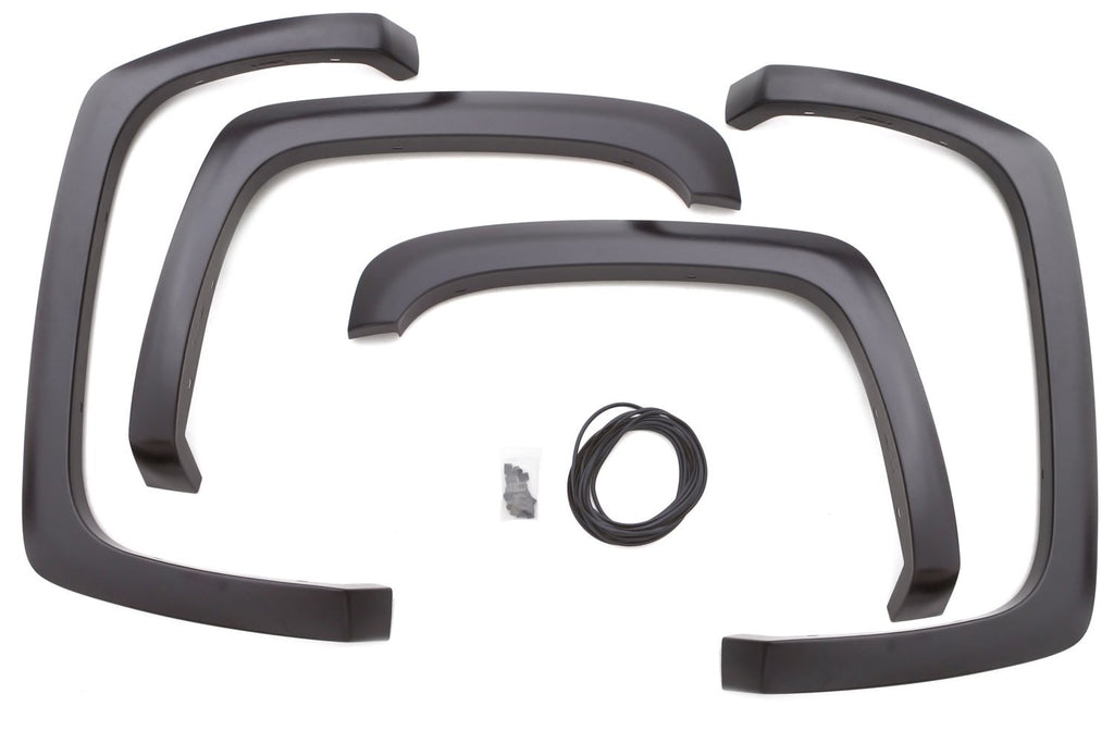 Lund SX106S Sport Style Fender Flare Set - Front and Rear, Smooth, 4-Piece Set
