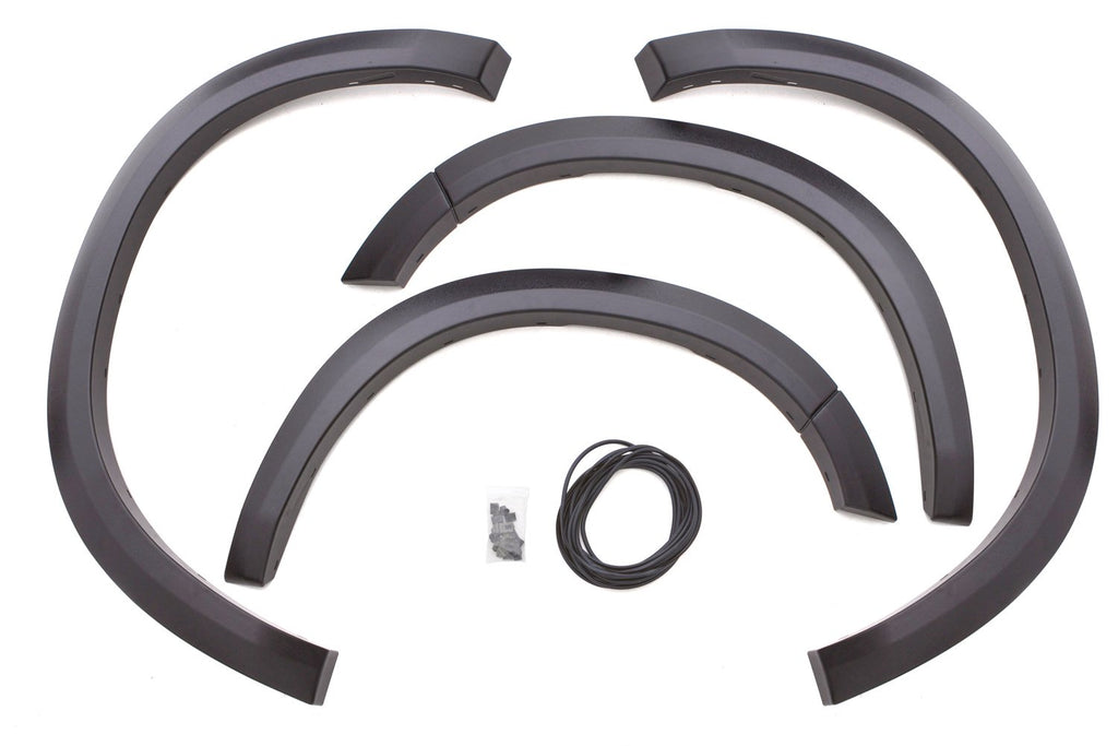 Lund SX205T Sport Style Fender Flare Set - Front and Rear, Textured, 4-Piece Set