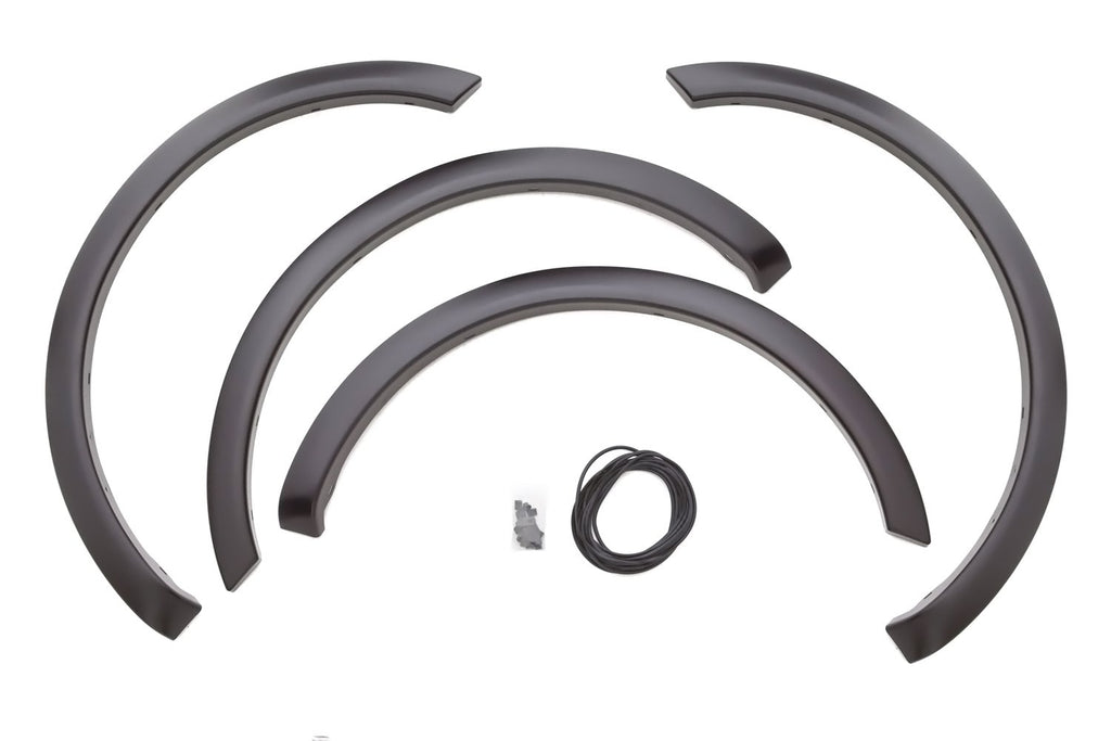 Lund SX313S Sport Style Fender Flare Set - Front and Rear, Smooth, 4-Piece Set
