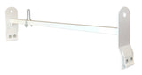 TrailFX FCLR006W Trail FX Universal Van Rack With Gutters Powder Coated White Steel Adds 200 Poun