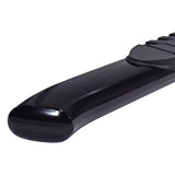 TrailFX A7058B W/Step Pads W/Bed Step 5 In Oval Straight Pwdr Ctd Black Steel