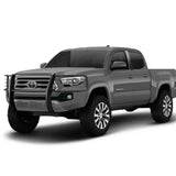 TrailFX E0029B Powder Coated Gloss Black Steel W/Brush Guard W/O Skid Plate W/O Step Plate