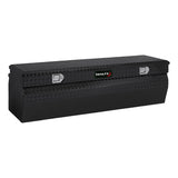 TrailFX 150602 Chest Sgl Lid Pwdr Ctd Black 16 Gauge Alum 60x19-7/8x17-1/8 12.0 Cubic Ft Cap