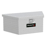 TrailFX 201191 Trailer Tongue Sgl Lid Dia Tread Bright Pol 16 Gauge Alum 34x16x13