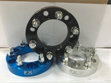 TrailFX W655002S 6x139.7mm/6x5.50 In Bolt Pattern 1.25 In Thick 78.10mm Hub Silver Alum Set Of 2