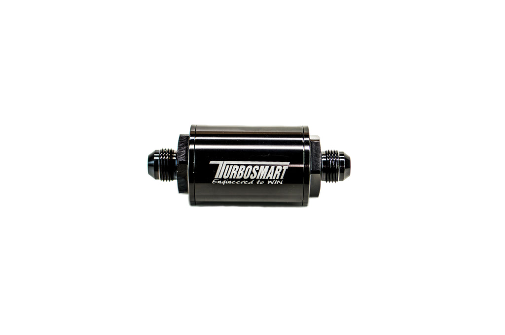 Turbosmart TS-0402-1131 Turbiosmart FPR Billet Fuel Filter 10um AN-8 - Black