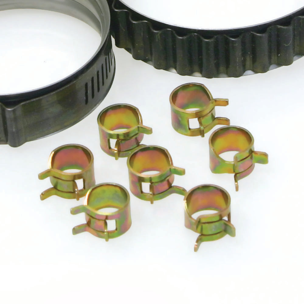 Turbosmart TS-HCS-005 Spring Clamps - The perfect fastener for your silicon vacuum hose needs.