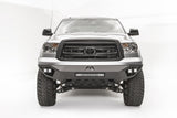 Fab Fours TT07-D4451-1 Vengeance Front Bumper; 2 Stage Black Powder Coated; No Guard;