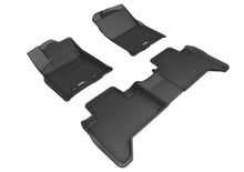 Load image into Gallery viewer, 3D MATS L1TY25101509 3D KAGU FLOOR MAT 2 ROW SET BLACK