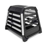 Thule 770001 Allax Dog Crate; Black/Silver; S;