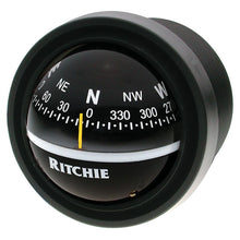 Load image into Gallery viewer, RITCHIE V-57.2 COMPASS  DASH MNT  2.75' DIAL  BLK.