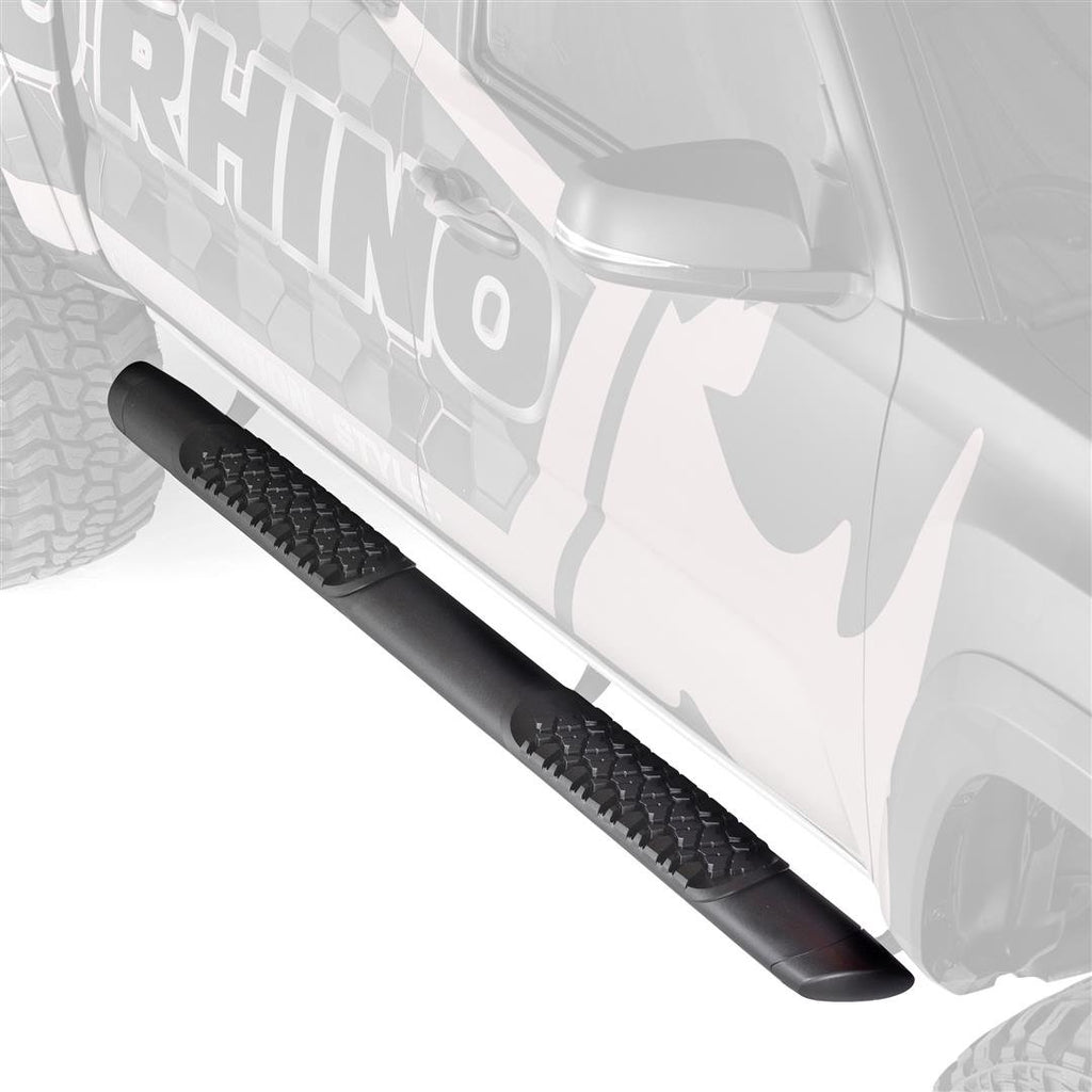 Go Rhino V3410687T V-Series V3 Aluminum Side Steps and Mounting Brackets Kit - Textured Black