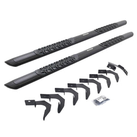 Go Rhino V3423580T V-Series V3 Aluminum Side Steps and Mounting Brackets Kit - Textured Black