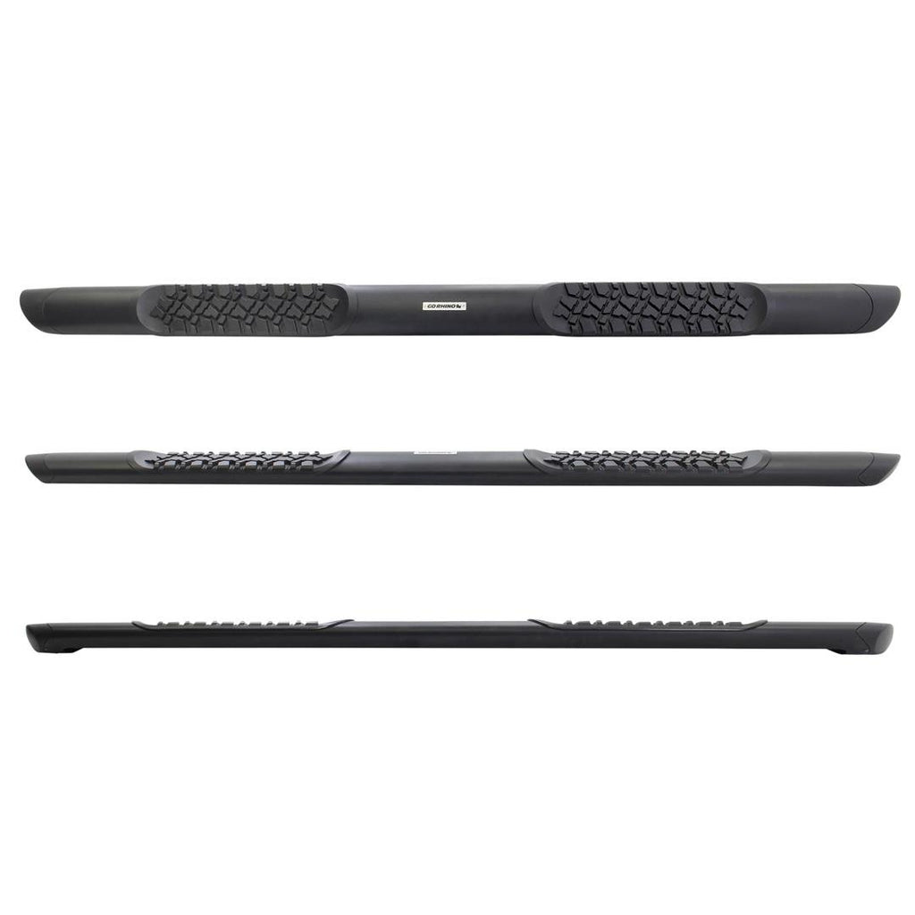 Go Rhino V3441580T Aluminum side step construction is ideal for extreme climates