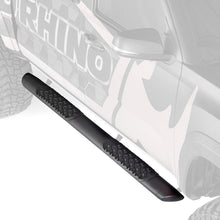 Load image into Gallery viewer, Go Rhino V3443974T V-Series V3 Aluminum Side Steps with Mounting Brackets Kit - Textured Black