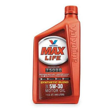 Load image into Gallery viewer, VALVOLINE VV1556 ML 5W30 6/1 QT CS