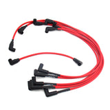 JBA Racing Headers W0840 JBA Performance Exhaust W0840 Ignition Wires 88-95 GM 4.3L Full Size Truck Red