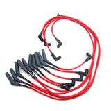 JBA Racing Headers W0950 JBA Performance Exhaust W0950 Ignition Wires Dodge Truck V10 Red