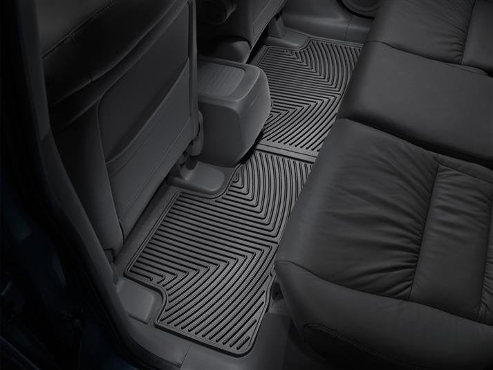 WEATHERTECH W162 REAR RUBBER MATS BLACK