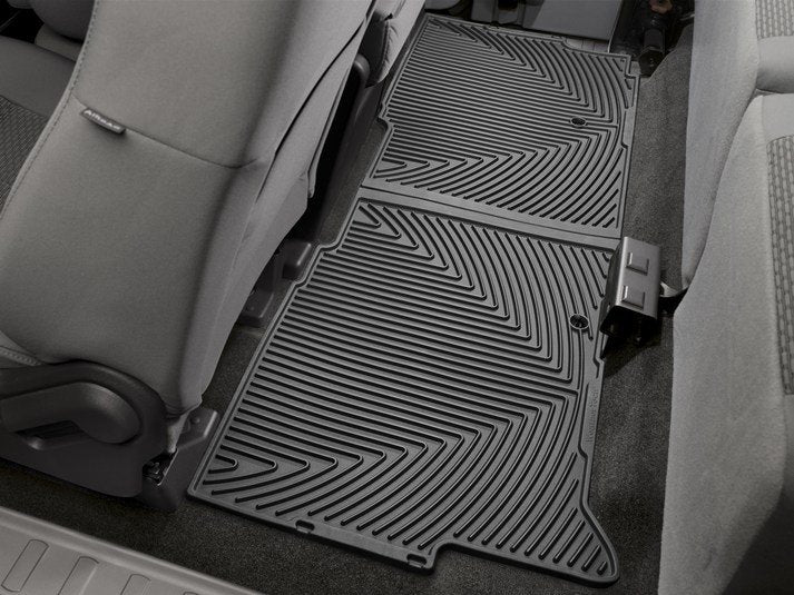 WEATHERTECH W206 RR RUBR MATS F250-550 BLK