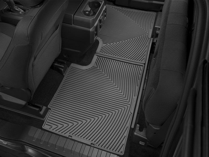 WEATHERTECH W358 RR MATS BK F150 15+