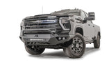 Fab Fours CH24-V6152-1 Vengeance Front Bumper; 2 Stage Black Powder Coated; w/Pre-Runner Guard;