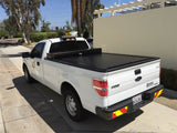 Truck Covers USA CRT204-A Full Size Toolbox and Hard Retractable Roll-up Tonneau Cover Combination
