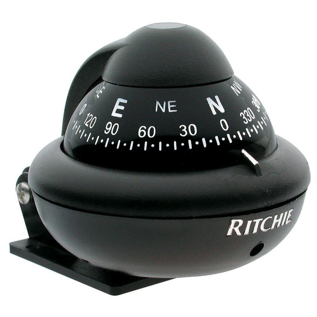 RITCHIE X-10B-M COMPASS  BRKT MNT  2' DIAL  BLACK