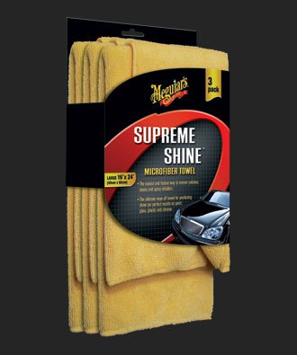MEGUIARS WAX X2020 SUPRME SHINE MICROFBR 3PK