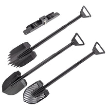 Load image into Gallery viewer, Go Rhino XG-RS50100T Xventure Gear - Three-Shovel System with 4-CORE Mount