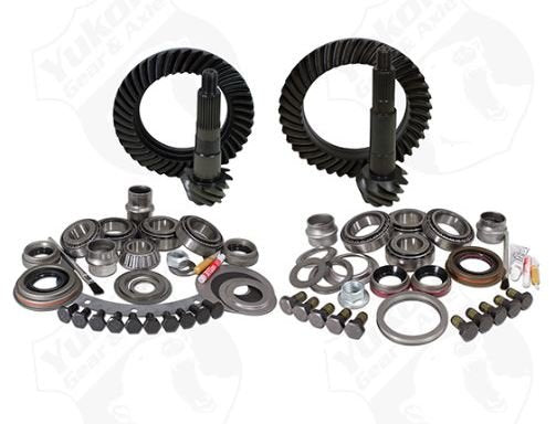Yukon Gear and Axle YGK001 Yukon Gear & Install Kit pkg for XJ & YJ with Dana 30 front & Model 35 rear 4.56