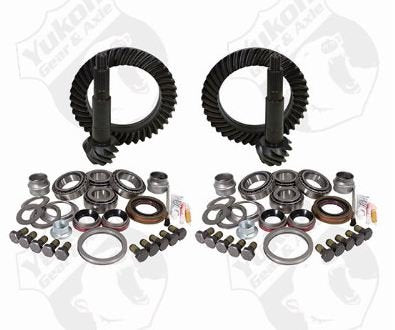 Yukon Gear and Axle YGK010 Yukon Gear & Install Kit package for Jeep TJ Rubicon, 4.88 ratio.