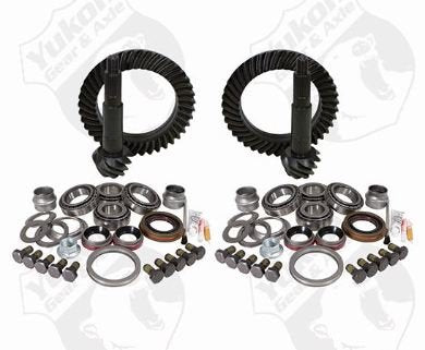 Yukon Gear and Axle YGK011 Yukon Gear & Install Kit package for Jeep TJ Rubicon, 5.13 ratio.